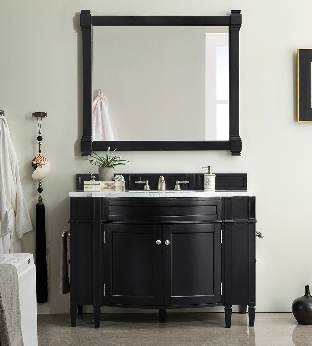 BRITTANY 46″ BLACK ONYX Vanity Sense Inc.
